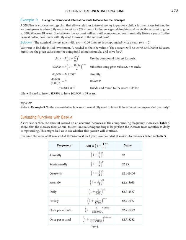 Algebra and Trigonometry - Front Matter 491